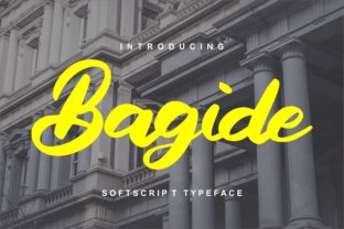 Bagide Font: Elevating Editorial Design with Handwritten Charm