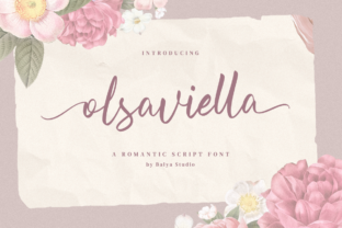 Bring Your Handmade Creations to Life with Olsaviella Font