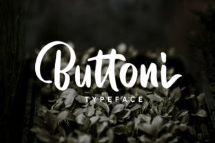 Buttoni Font: Elevating Web Design with Elegant Script