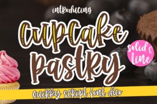 Cupcake Pastry Font: A Soft Script for Editorial Design
