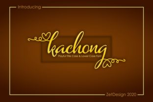 Discover Kachong: A Versatile Font for Editorial Design