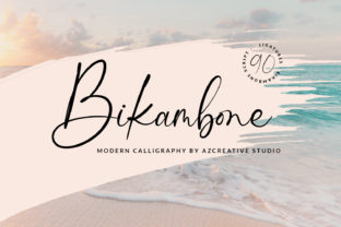 Elevate Your Editorial Design with Bikambone Font