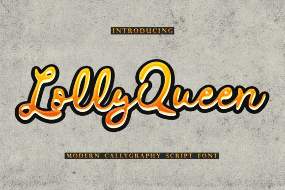 Enhance Your Brand with Lolly Queen: A Premium Handwritten Font