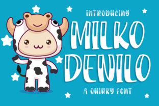 Enhance Your Brand with Milko Denilo: A Quirky Script Font