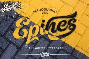 Epines Font: Authentic Handwritten Style for Digital Campaigns