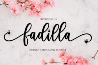 Fadilla Font: Elegant Script for Editorial Layouts