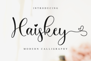 Haiskey Font: Authentic Hand-Lettering for Web Design