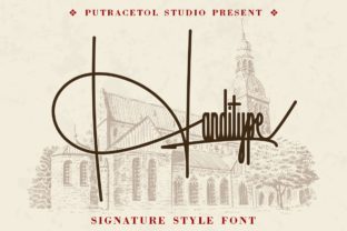 Handitype: A Signature Font for Elegant Campaigns