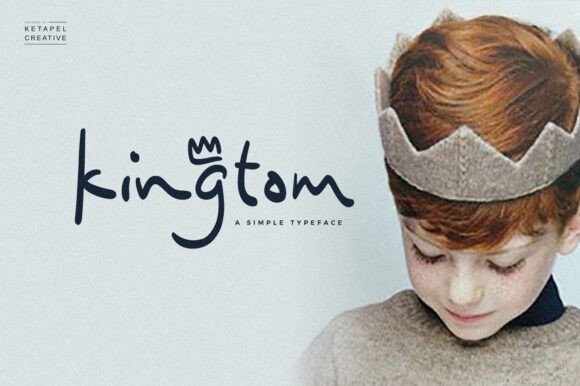 Kingtom: A Charming Handwritten Font for Editorial Design