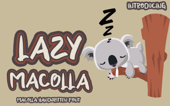 Lazy Macolla Font: A Designer’s Branding Test