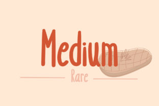 Medium Rare Font: Authentic Handwritten Type for Web Design