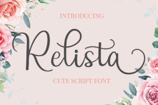 Relista Font Review: Elegant Script for Editorial Design