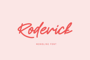 Roderick Font: Adding Handwritten Charm to Web Design