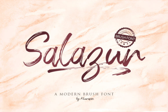 Salazur: Elevate Your Brand with This Elegant Handwritten Font