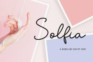 Solfia Font: A Sweet Handwritten Typeface for Makers