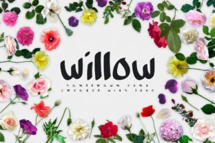 Willow Font: Handwritten Charm for Makers